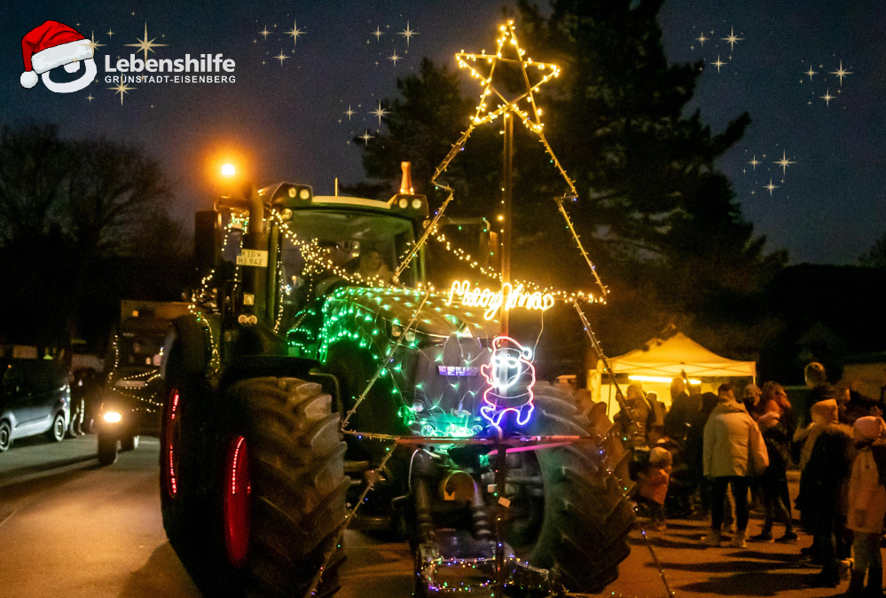 Lichterfahrt 2024 Lebenshilfe Gr nstadt Eisenberg